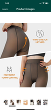 Load image into Gallery viewer, Fleece lined pantyhose