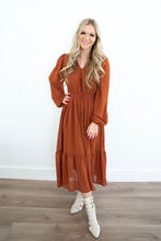 Load image into Gallery viewer, Mylie Dress - Rust