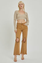 Load image into Gallery viewer, 90’s Vintage Crop Flare - Mocha