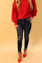 Load image into Gallery viewer, Alexa Straight Crop Skinny Jeans