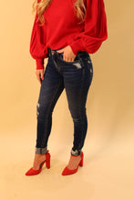 Load image into Gallery viewer, Alexa Straight Crop Skinny Jeans
