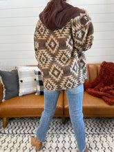 Load image into Gallery viewer, Mocha Aztec Shacket