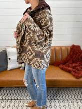 Load image into Gallery viewer, Mocha Aztec Shacket