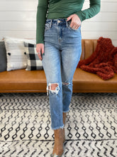 Load image into Gallery viewer, Jessie Cropped Straight Jeans