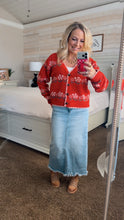 Load image into Gallery viewer, Cherry 🍒 Cottage Cardigan