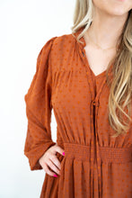Load image into Gallery viewer, Mylie Dress - Rust