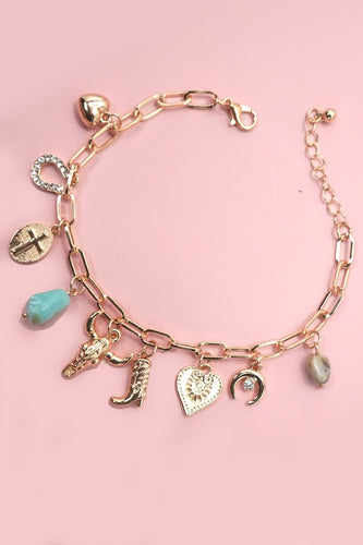 Western charm bracelet