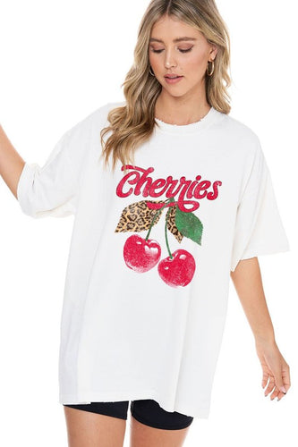 Cherries 🍒 Oversized tee