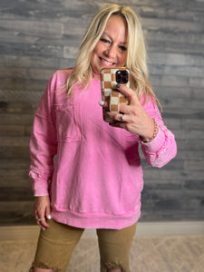 Candice Pullover - Candy Pink