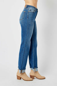 Judy Blue Front Seam Straight Jeans