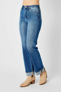 Judy Blue Front Seam Straight Jeans