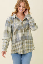 Load image into Gallery viewer, Skyler Layered Plaid / Blue
