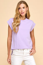 Load image into Gallery viewer, Lilac sleeveless tee