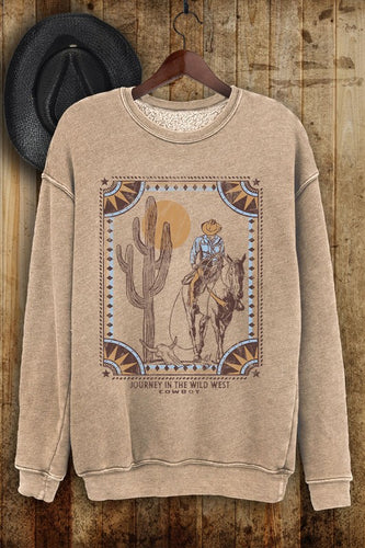 Western Cowboy Mineral Sweatshirt