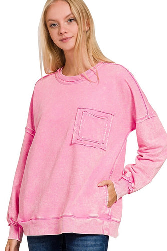 Candice Pullover - Candy Pink