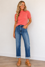 Load image into Gallery viewer, Judy Blue Front Seam Straight Jeans