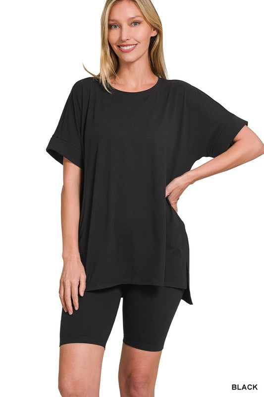 Brix Set / Black round-neck