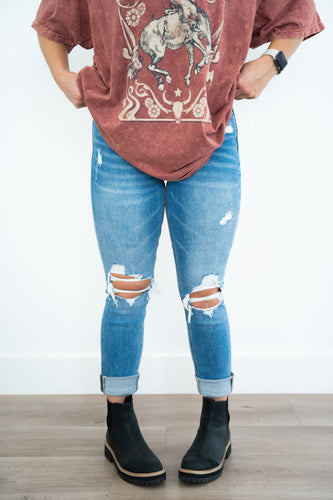 Makena Skinny Crop Jeans