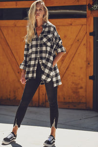 Harper distressed shirt