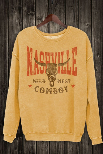 Nashville Wild West Cowboy Swearshirt