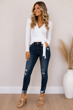Load image into Gallery viewer, Alexa Straight Crop Skinny Jeans
