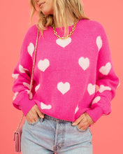 Load image into Gallery viewer, ALL HEARTS SWEATER