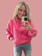 Load image into Gallery viewer, Kangaroo Hoodie / Fuchsia