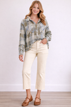 Load image into Gallery viewer, Skyler Layered Plaid / Blue