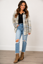 Load image into Gallery viewer, Skyler Layered Plaid / Blue