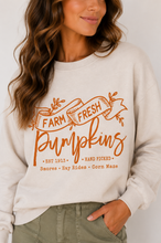 Load image into Gallery viewer, Farm Fresh Pumpkins Pullover