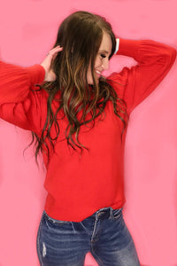 Juliet Sweater - Red
