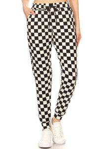 Checkered Joggers
