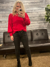 Load image into Gallery viewer, Juliet Sweater - Red